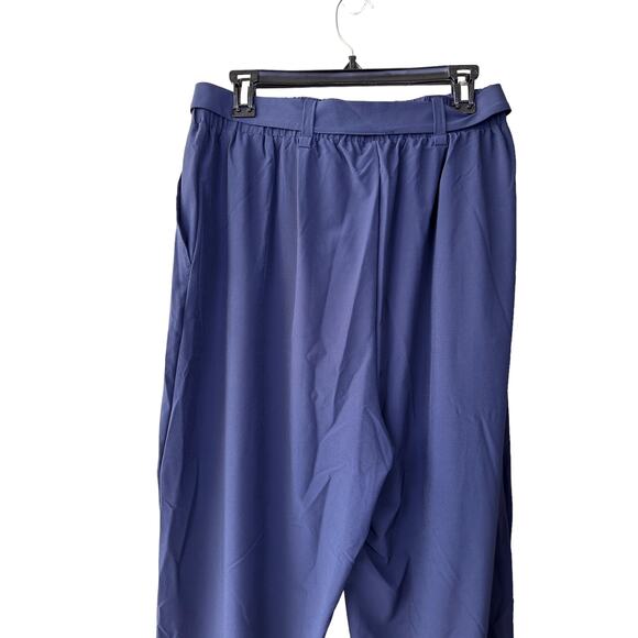 NWT Helly Hansen Women's Sz: L Navy Blue Wide Leg Siren Culotte Pants 34076-597 - Picture 8 of 16